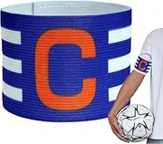 Soccer Captain Bands | Football Soccer Sports Captain Armband,Adjustable Player Bands, Elastic Soccer Game Accessories for Adult and Youth