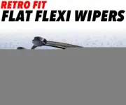 Honda Civic Hatch Mk 4 & 5 Flat Wiper Blades 20/18"