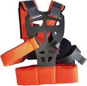 Weedeater Harness - Double Shoulder Padded Belt Harness Strap,Ergonomic Grass Wacker Attachments Brush Cutter Shoulder Strap for Lawn Mowers Weeders
