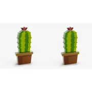 300pc Mustard Cactus Sticky Notes Sheets Pad Office/School Writing Stationery