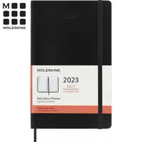 在飛比找蝦皮商城優惠-MOLESKINE 2023日記手帳12M軟皮L黑【金石堂】