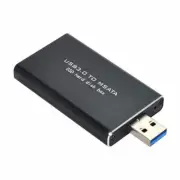 Mini PCI-E mSATA to USB 3.0 External SSD PCBA Adapter Pen Driver Card with Case
