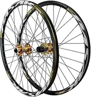 Road Bike Wheelset Road Bike Wheelset, 26/27.5/29 Inch Double Wall Aluminum Alloy Hybrid/MTB Bicycle Rim Disc Brake Compatible 7/8/9/10/11 Speed