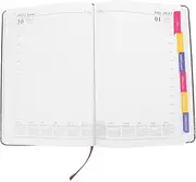 jojofuny Academic Planner Notebook Portable Writing Book for Daily Scheduling for Students and Professionals Simple Design for Easy Organization and Note Taking