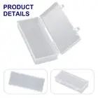 Plastic Case Storage Box Organizer Clear Container Cover Holder Jewelry