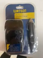Watson AC/DC Compact Charger For Digital Cameras & Camcorders C-4203
