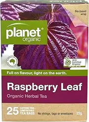 Planet Organic Raspberry Leaf 25 Tea Bags