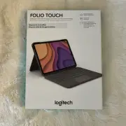 Logitech iPad Keyboard Case with Trackpad /Smart Connector for iPad Air - Grey
