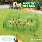 Chicken Fence Poultry Runs Coop Net Farm Pen Mesh Cage Habitat House 1.15x30M