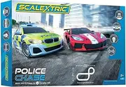Scalextric C1433 Police Chase Slot Car Set, Red/Yellow