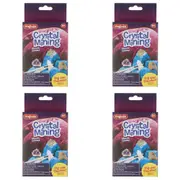 4x Magnoidz 16cm Dig & Discover Crystal Mining Kit Kids Fun Educational Toy 6y+