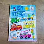 現貨🍀精裝英文繪本BEGINNER BOOKS BUSY STREET 🍀畫風可愛🍀推薦給喜愛交通工具的小孩🍀缺書店