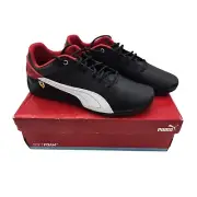 Puma Ferrari Sneakers Men, Drift Cat Delta Shoes, Black/White, 11M, New in Box