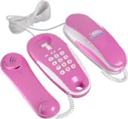 Kids Play Phone, Intercom Toy with Real Ring Sounds Pretend Play Telephone 23 Ft