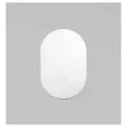 Bjorn Oval Small Mirror, Dove
