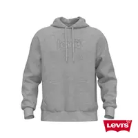 在飛比找蝦皮商城優惠-Levis 重磅口袋帽T 寬鬆休閒版型 刺繡描框Logo 4