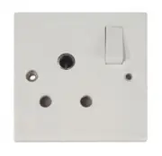 Eagle Round Switched 15 A Socket