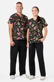 Bottlebrush Top & Pant Scrub Set