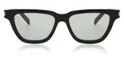 Saint Laurent SL 462 SULPICE 005 Men's Sunglasses Black Size 53