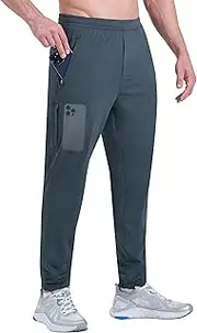 [EZRUN] Men's Joggers Stretch Athletic Workout Golf Pants Quick Dry Work Sweatpants Running Gym Hiking Track Pants