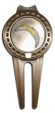 San Diego Chargers Divot Tool with Golf Ball Marker