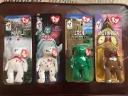 beanie babies Independence Bears 4 Set Rare 1999 McDonald’s