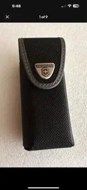 Victorinox 33542 Swiss Army Black Nylon Belt Pouch For Swiss Multi Tools