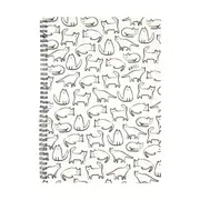 A4 Spiral Notebook - Cats