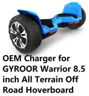 OEM battery Charger for GYROOR warrior all terrain off road hoverboard