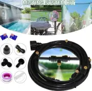 6-25M Outdoor Misting Cooling System Garden Patio Irrigation Water Mister Set