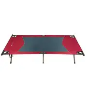 Folding Camping Cot W/bag Lightweight Sleeping Bed Elevated Cot For Travel