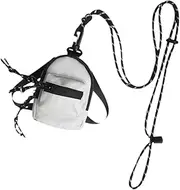 [yuksok] Neck Pouch Travel Neck Wallet Organizer Waist Bag Mini Crossbody Bag for Glasses