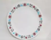 ❤️ NEW Corelle NORDIC BLOOM DINNER PLATE Ansa Wildflowers Floral Rasberry Teal