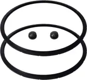 2 09985 for presto Pressure Canner Sealing Ring Gasket 01745 01751 Black