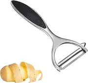 Stainless Steel Y Shape Peelers for Kitchen -Mandoline Slicer,Ergonomic Non-Slip Handle, Sharp Blade - Potato, Vegetable and Apple Peeler