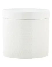 [Maxwell & Williams] White Basics Diamonds Canister 1L Gift Boxed in White