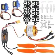 RC Airplane Motor, 2212 KV2200 Brushless Motor 40A XT60T SG90 Servo 6035 Propeller Accessory Kit for RC Aircraft RC Plane Quadcopter Fixed Wing Plane Helicopter Aircraft