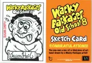 2019 WACKY PACKAGES OLD SCHOOL SERIES 8 SKETCH CARD SUGAR DAFFY by JASON HEIL