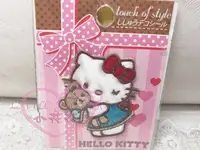 在飛比找Yahoo!奇摩拍賣優惠-♥小公主日本精品♥Hello kitty凱蒂貓抱小熊造型 燙