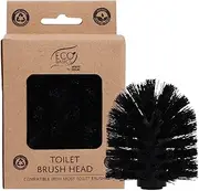White Magic Eco Basics Toilet Brush Head, Black