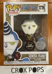 RARE CHASE GENERAL FRANKY One Piece FE 1776 Funko Pop Vinyl New in Mint Box +P/P