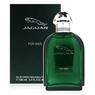 【JAGUAR 積架】綠色經典 男性淡香水 100ml(平行輸入)