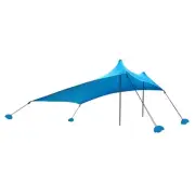 New Beach Tent Sun Shelter Canopy With Sandbag Anchors Sun Shade Tent For Beach