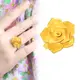 【元大珠寶】『女人花』黃金戒指 活動戒圍-純金9999國家標準2-0218