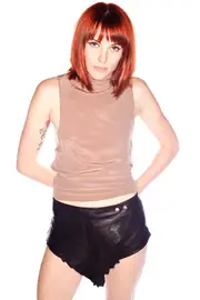 [One Teaspoon] Storm Rider Leather Shorts