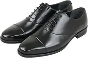 ELLE PLANETE(エル プラネット) EL Planet Men's Business Shoes, for Ceremonial Occasions, Straight Tip, Inner Feathers, Wide, 3E EL8015