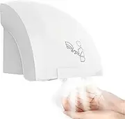 Hand Dryer Rapid Heating, Hand Dryers for Toilets Commercial with Hot and Cold Wind, Electric Hand Dryers with High Speed Energy Saving, Intelligent Sensing, Low Noise Commercial Household