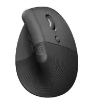 LOGITECH ERGO LIFT Graphite wireless mouse 1000 DPI Logi Bolt USB receiver 1-Year Limited Hardware