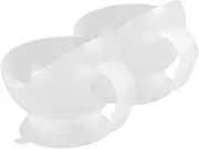 Elderly Eating Bowl Suction Base Anti-slip Handicapped Bowl Silicone Bowl for Seniors Disabled