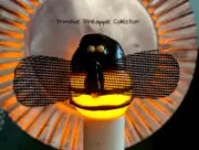Primitive Farmhouse Handcrafted Bumble Bee w/ Wings Silicone Bulb Reusable